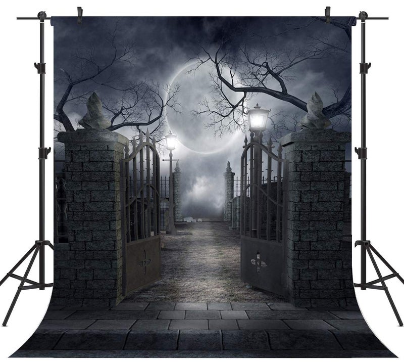 OUYIDA 10X10FT Halloween Theme Pictorial Cloth Customized Photography Backdrop Background Studio Prop TP17C - Image 1